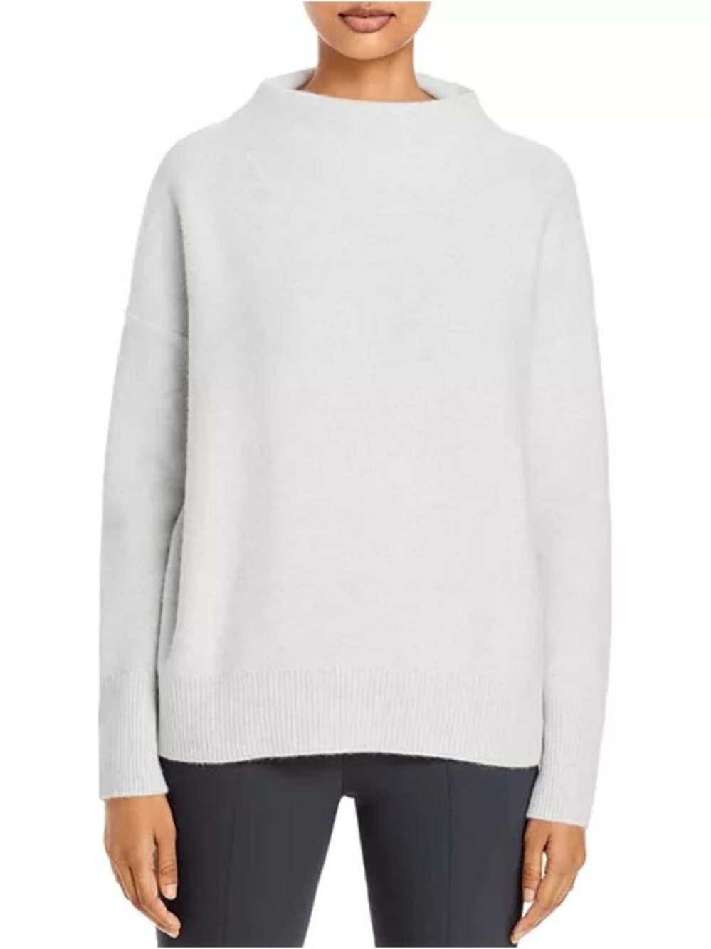 Vince Boiled Cashmere Funnel Neck Sweater Sz: L